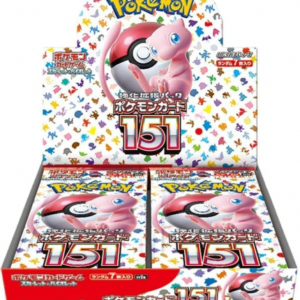 Pokemon 151 Japanese Booster Box: Scarlet & Violet Enhanced Expansion Pack