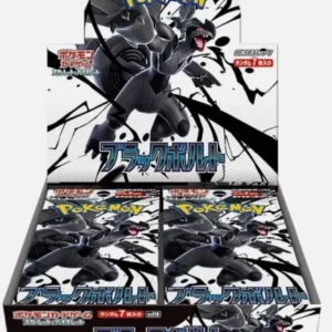 Rated 4.65 out of 5 (17 Reviews) Purchase the Black Bolt Booster Box Sealed Japanese Pokémon, an essential sealed booster box for Pokémon Trading Card Game players and avid collectors.