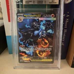 $1.5k Phantasmal Mega Charizard X EX BGS 9 Included 🔥 Mystery Pokémon Slab 💎