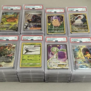 10 PSA Graded Pokemon Card Slab Lot Only - Guaranteed Charizard Slab Included!