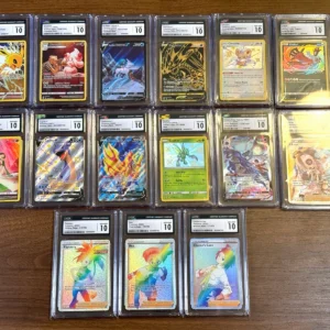 Pokémon Graded Lot 🔥🔥🔥 CGC Slabs (all 10s) — Lot of 15!!! *READ DESCRIPTION*