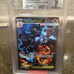 $1.5k Phantasmal Mega Charizard X EX BGS 9 Included 🔥 Mystery Pokémon Slab 💎